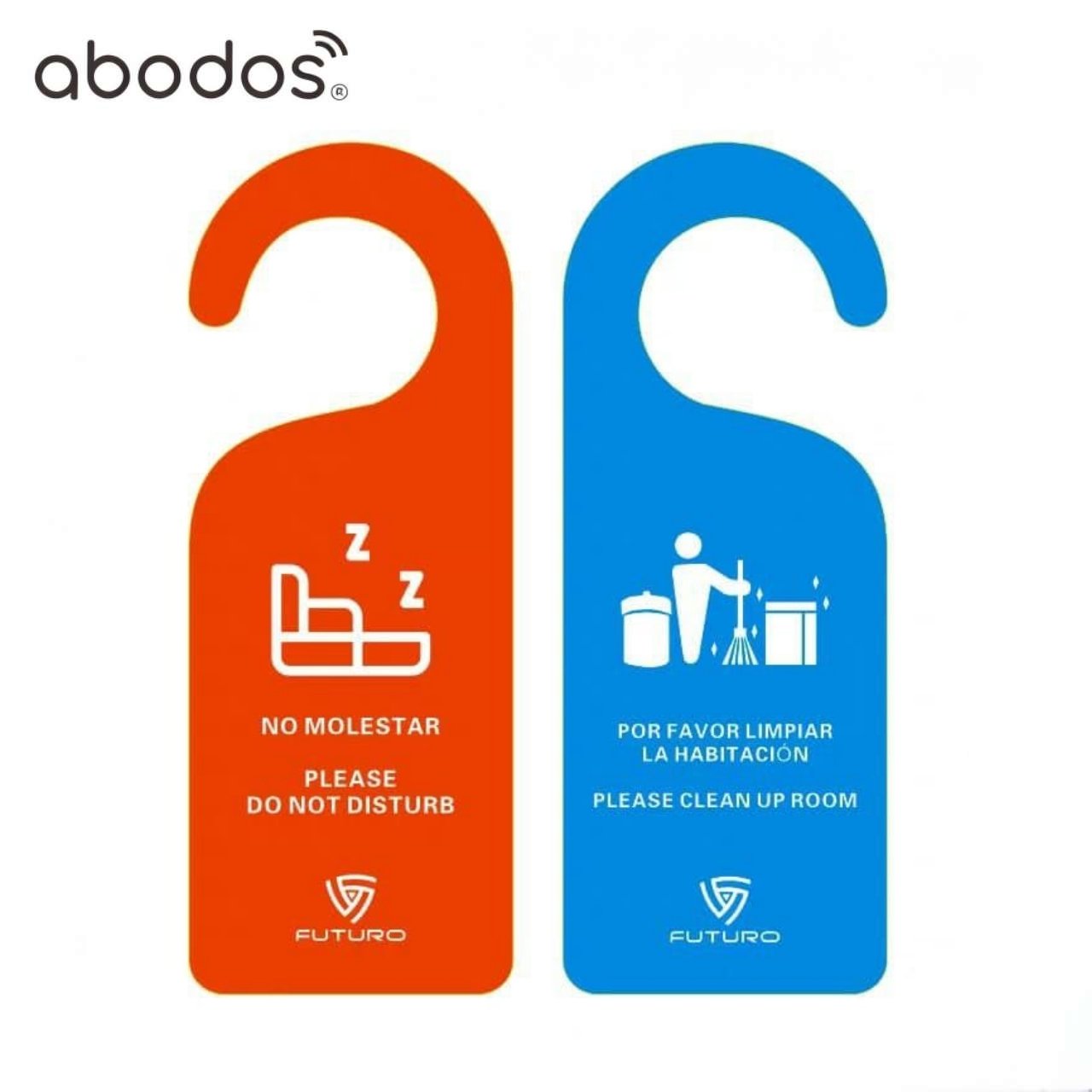 Señal Recordatoria de Habitación de Hotel (Limpieza y No Molestar)
